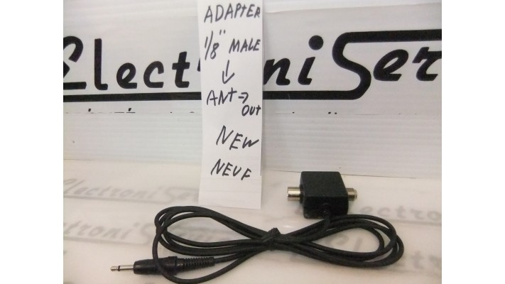 Sony 1/8'' to in out antenna adapter